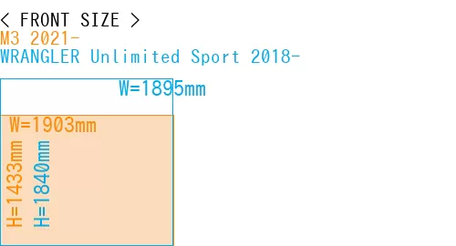 #M3 2021- + WRANGLER Unlimited Sport 2018-